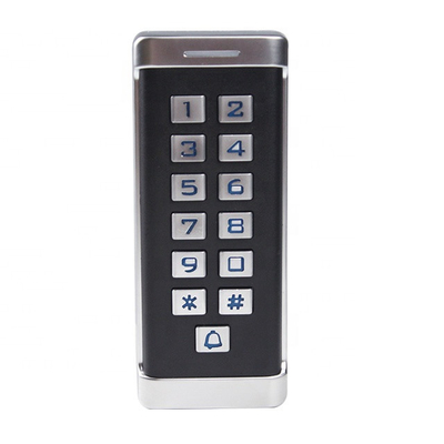 ปุ่มกดประตูอัตโนมัติเคสโลหะกันน้ำ RFID 125khz ปุ่มกดดิจิตอล